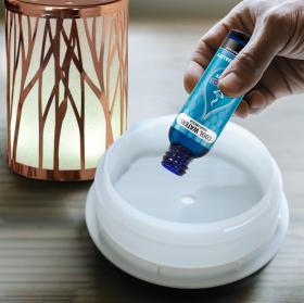 Pouring Cool Waters Fragrance Oil Inside Diffuser