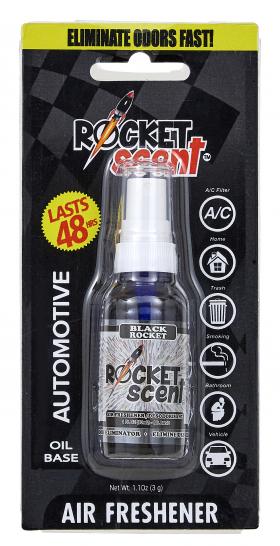Black Rocket Air Freshener Blister Pack