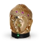 Buddha Head Golden Ceramic Diffuser